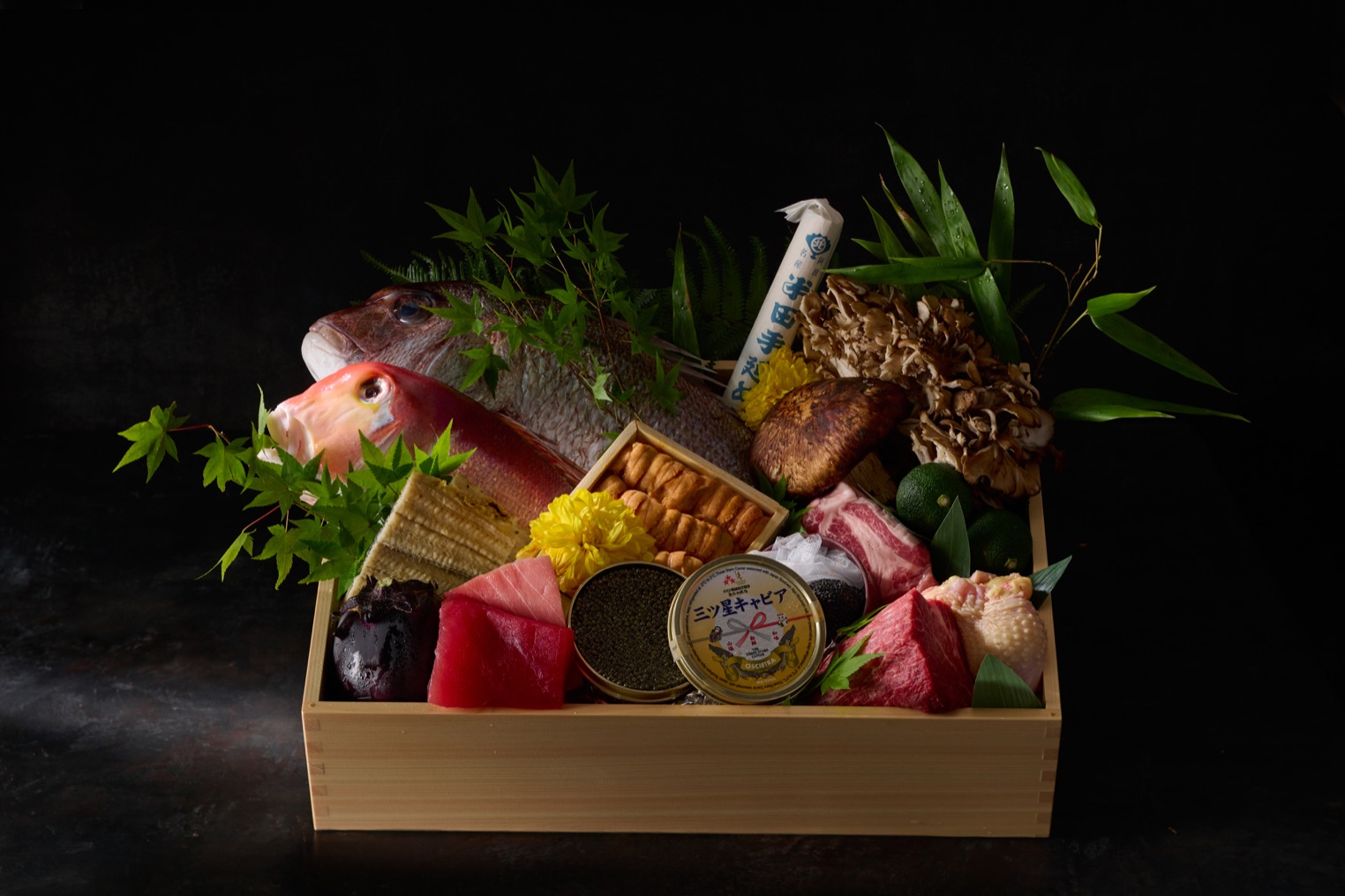 KURO KYOTOで使用する旬の食材