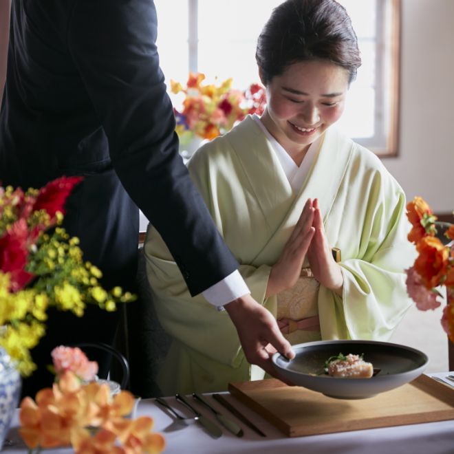 すべてのゲストにできたてのお料理を。