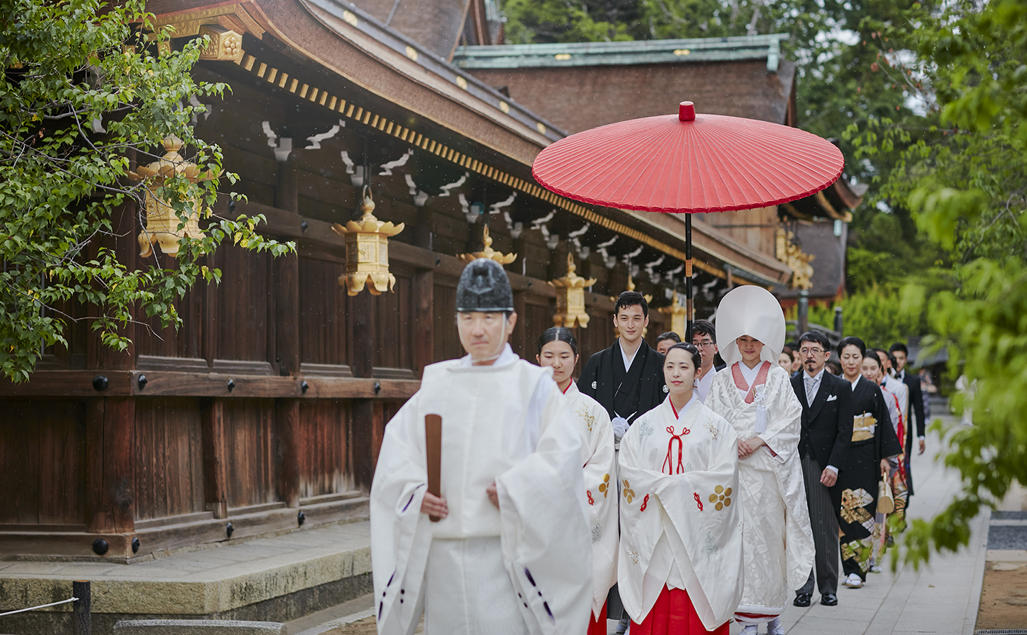 提携神社多数ご紹介可能
憧れの京都の神社式を叶える限定プラン